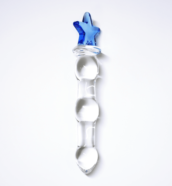 Star Glass Dildo Peach Collective 