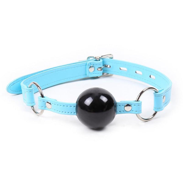 Silicone Ball Gag with Lock