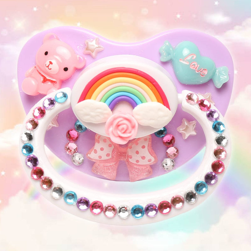 Full of Love Adult Pacifier – Peach Collective