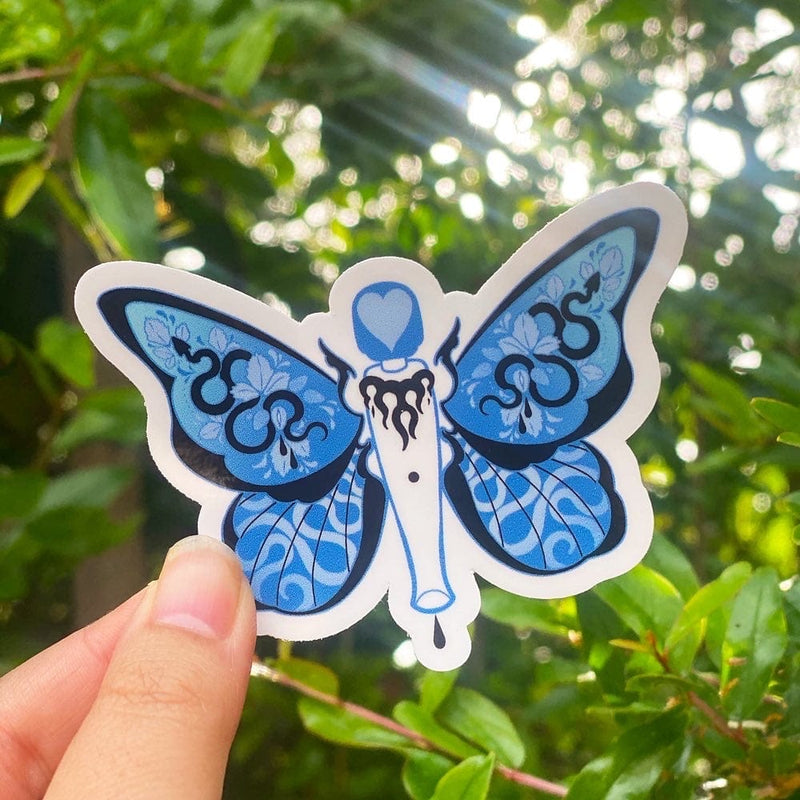 Magic Wand Vibrator Butterfly Sticker
