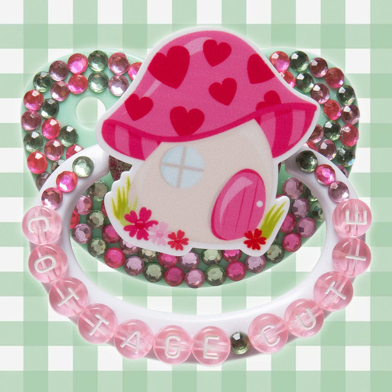 Cottage Cutie Adult Pacifier – Peach Collective