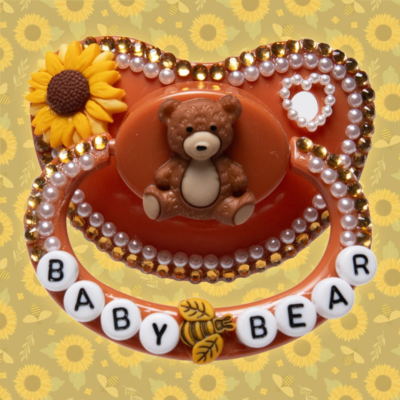 Honey Baby Bear Adult Pacifier – Peach Collective