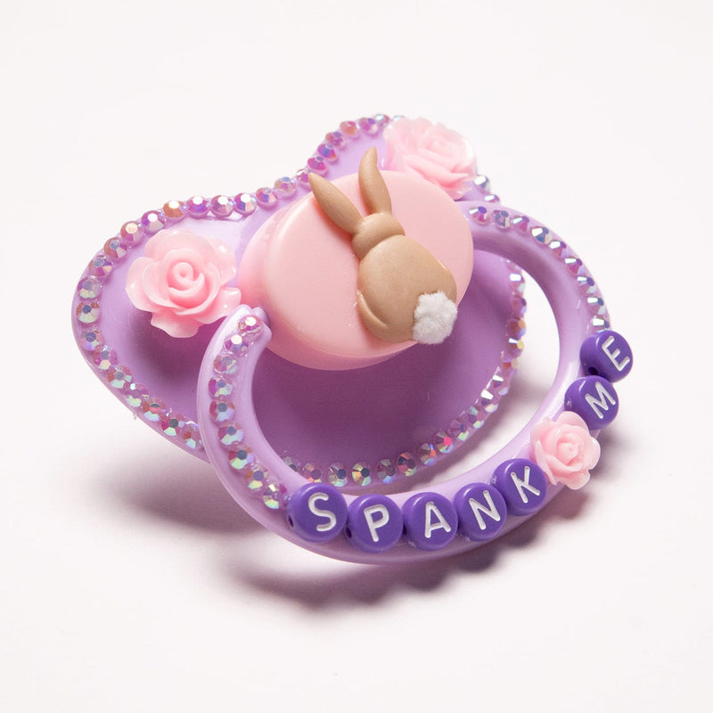 Spank Me Bunny Adult Pacifier – Peach Collective