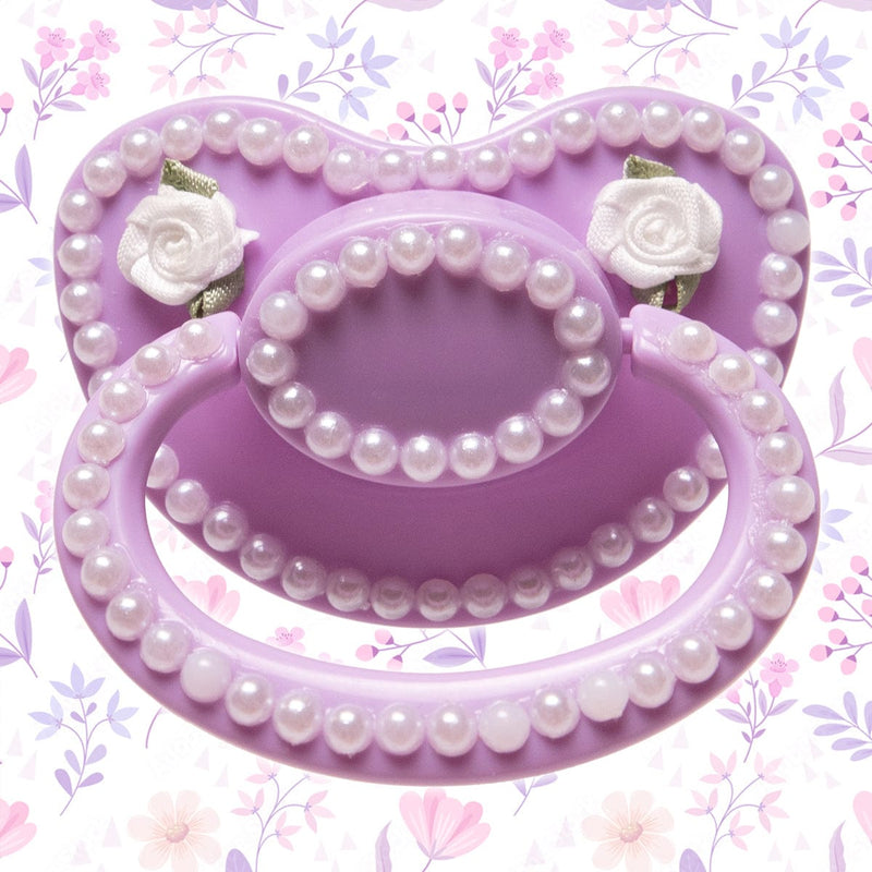 Lavender Pearl Adult Pacifier