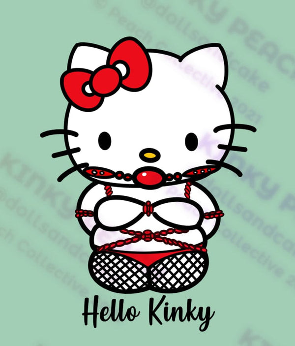 Hello Kinky Sticker