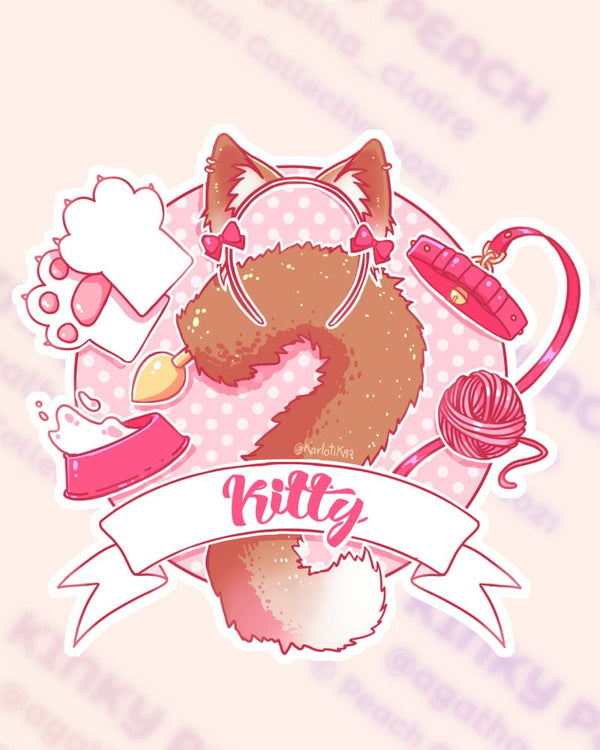 Kitty Play Sticker