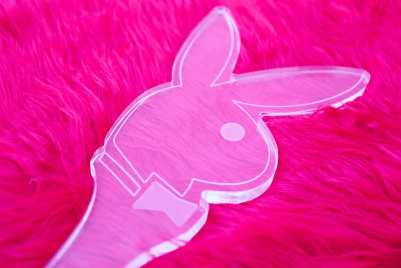 Playboy Bunny Acrylic Paddle