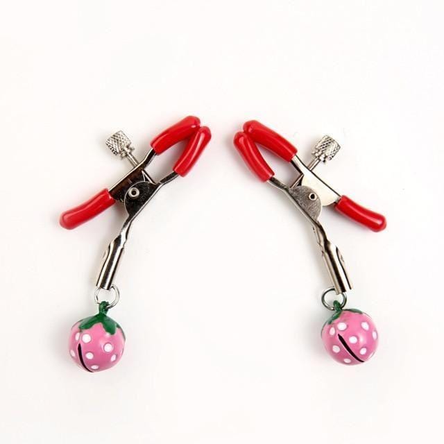 Strawberry Nipple Clamps