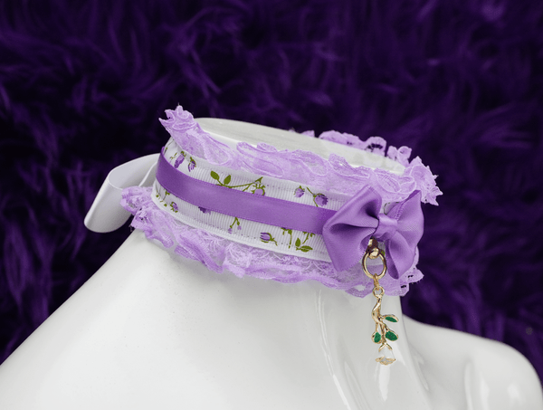 Purple Rose Collar