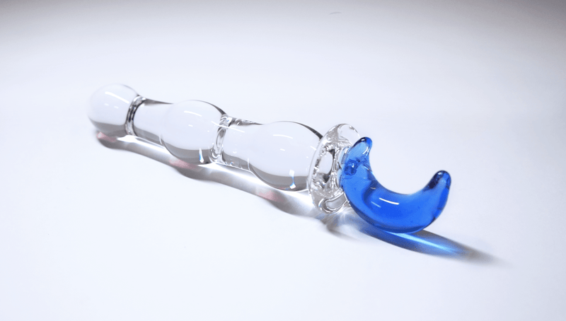 Moon Glass Dildo Peach Collective Moon Glass Dildo Peach Collective