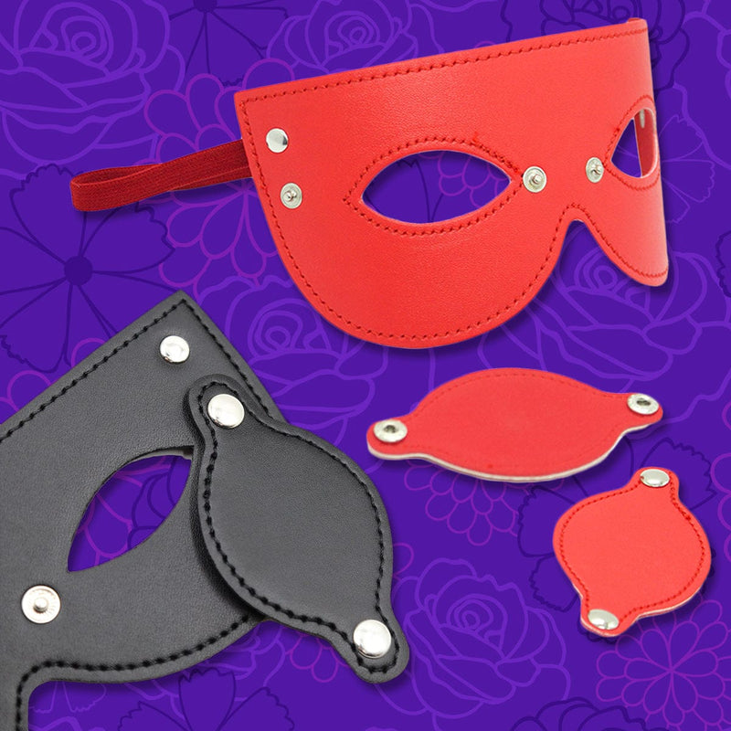 Peek-A-Boo! Blindfold with Detachable Eye Covers