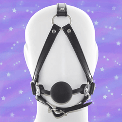 Ball Gag Head Harness