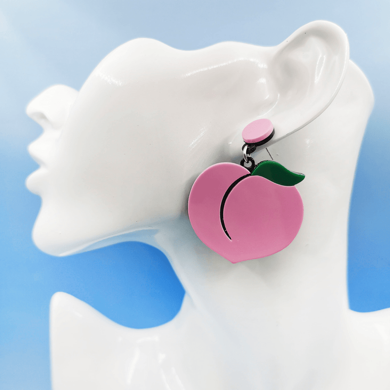 Juicy Peach Earrings
