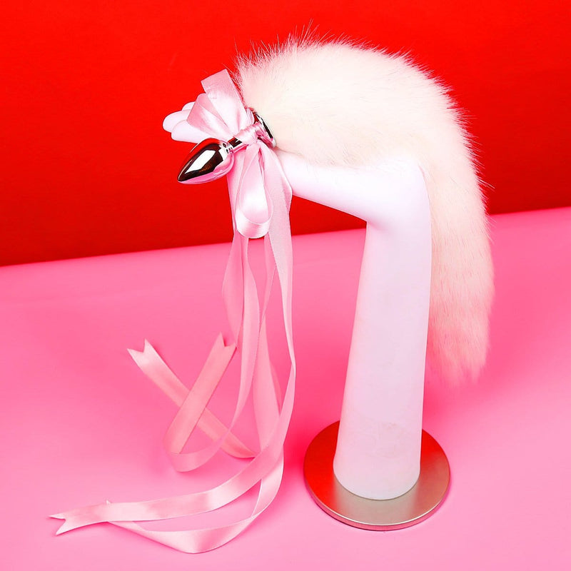 Pretty Pink Pet Butt Plug Tail