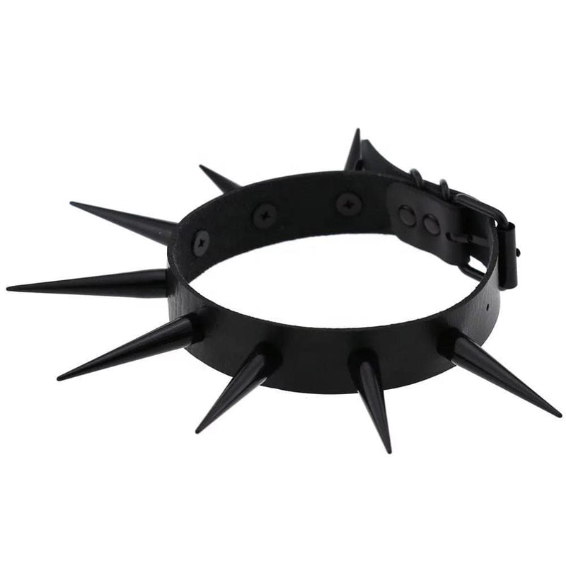 Fuck Off Choker with Black Hardware