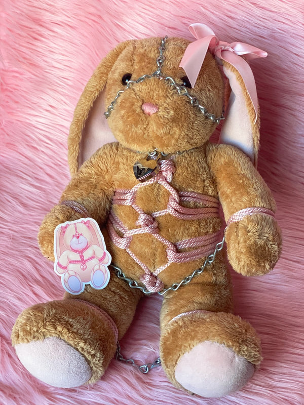 Luna the Lavender Rope Bunny Sticker