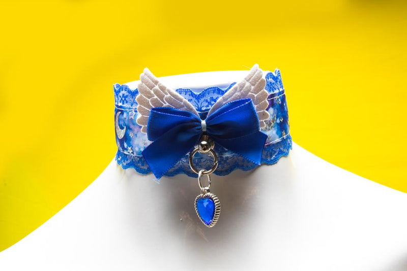 Royal Blue Moon Magic Collar